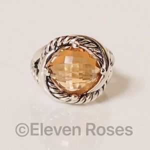David Yurman Citrine Infinity Ring